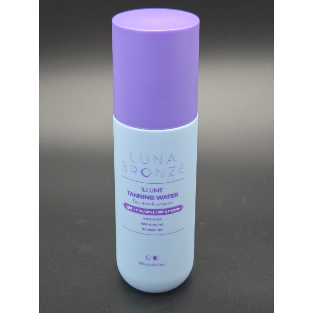 Luna Bronze Illume Tanning Water Light Medium Face Mist 100ml 3.4 fl oz